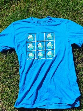 Small Men's Minecraft Tshirt